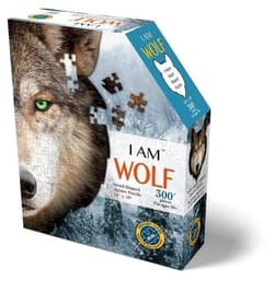 Puzzle konturowe 300 I am - Wilk