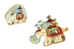 Puzzle konturowe Słoń 37 elementów Scratch