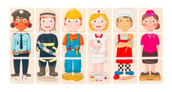 Galeria - zdjęcie nr. 4 - Puzzle – Ludzie i zawody z całego świata, w drewnianym pudełku 90329