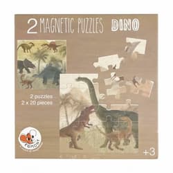 Puzzle magnetyczne Dinozaury