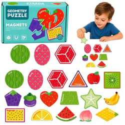 Puzzle magnetyczne edu Owoce 30el
