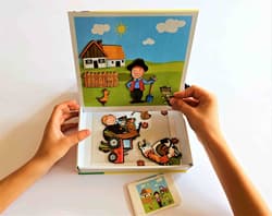 Galeria - zdjęcie nr. 3 - Puzzle Magnetyczne Farma