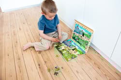 Galeria - zdjęcie nr. 3 - Puzzle magnetyczne i gra obserwacyjna 2w1 Rycerze 80 elementów Scratch