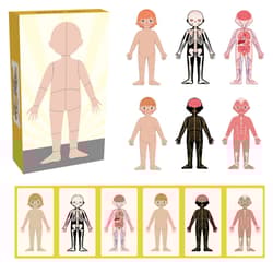 Puzzle Magnetyczne Moje ciało