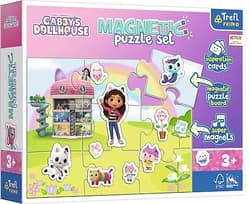 Puzzle magnetyczne Poznaj świat Gabi 93383