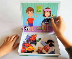 Galeria - zdjęcie nr. 2 - Puzzle Magnetyczne Ubranka