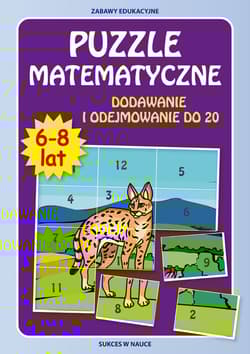 Puzzle Matematyczne 6-8 lat dodawanie i odejmowanie do 20 - Tonder Krzysztof, Beata Guzowska