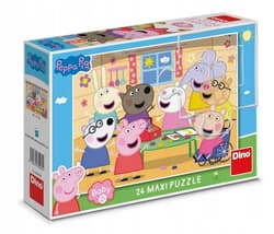 Puzzle maxi 24el. Świnka Peppa wizyta w sklepie