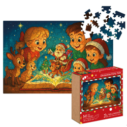 Puzzle Milliwood  Świateczna Baśń 150  elementów