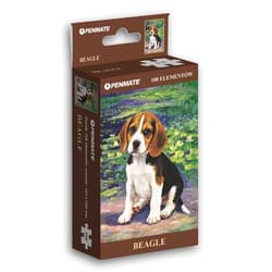 Puzzle mini 108 elementów Penmate Dog Garden Beagle