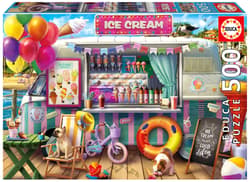 Puzzle Mobilna lodziarnia 500 el 114088
