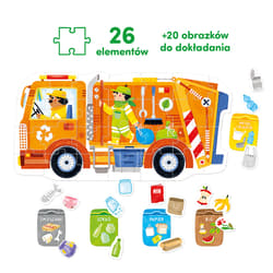 Galeria - zdjęcie nr. 4 - Puzzle Moto Śmieciarka CzuCzu