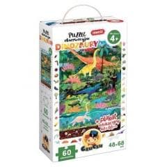 Puzzle obserwacyjne Dinozaury 4+