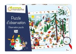 Puzzle obserwacyjne - Góry zimą