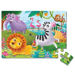 Galeria - zdjęcie nr. 2 - Puzzle piankowe Zwierzęta w ZOO RK6040-02