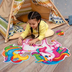 Galeria - zdjęcie nr. 3 - Puzzle podłogowe Magiczny Jednorożec RK7010-03