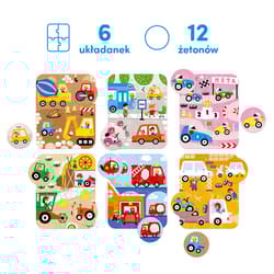 Galeria - zdjęcie nr. 2 - Puzzle Pojazdy małe i duże CzuCzu