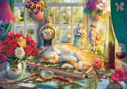 Galeria - zdjęcie nr. 2 - Puzzle PQ 1000 Kocia drzemka 112982