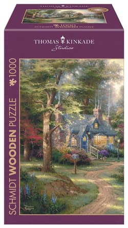 Galeria - zdjęcie nr. 3 - Puzzle PQ 1000 T.Kinkade Miasteczko nad rzeką