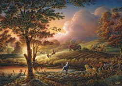 Galeria - zdjęcie nr. 2 - Puzzle PQ 1000 Terry Redlin Żniwa w blasku słońca 112958