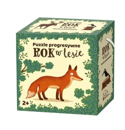Puzzle progresywne Rok w lesie - Emilia Dziubak