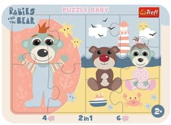 Puzzle ramkowe Baby - Słodkie Bobaski TREFL