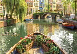 Galeria - zdjęcie nr. 2 - Puzzle Rejs po Amsterdamie/Niderlandy 1000 el 114101