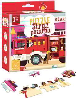 Galeria - zdjęcie nr. 2 - Puzzle Straż Pożarna 3+