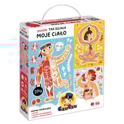 Puzzle Tak działa Moje ciało CzuCzu - Opracowanie Zbiorowe
