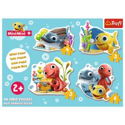 Galeria - zdjęcie nr. 2 - Puzzle układanka (3,4,5,6) Wesoła Rybka MiniMin Baby Classic 36125