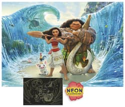 Galeria - zdjęcie nr. 2 - Puzzle Vaiana fluorescencyjne 300 el 114083