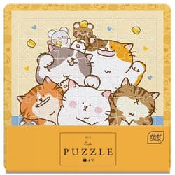Puzzle w ramce 49 Cute Cats