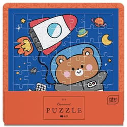 Puzzle w ramce 49 Cute Cosmonaut