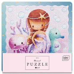 Puzzle w ramce 49 Friends Mermaid