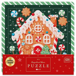 Puzzle w ramce 49 Gingerbread House