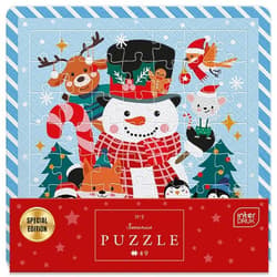 Puzzle w ramce 49 Snowman