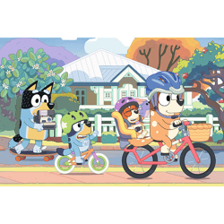 Galeria - zdjęcie nr. 2 - Puzzle Wesoły Bluey 60