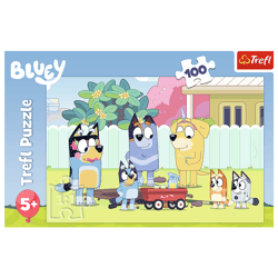 Galeria - zdjęcie nr. 3 - Puzzle Wesoły świat Bluey 100
