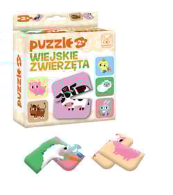 Galeria - zdjęcie nr. 2 - Puzzle Wiejskie Zwierzęta 2+