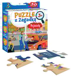 Galeria - zdjęcie nr. 2 - Puzzle z zagadką Pojazdy 3+