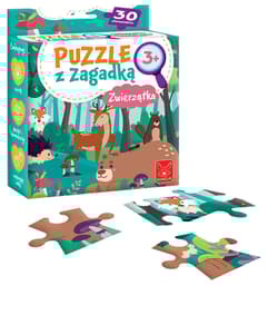 Galeria - zdjęcie nr. 2 - Puzzle z zagadką Zwierzątka 3+