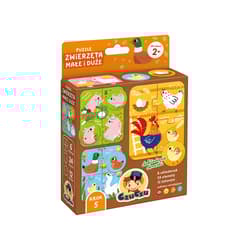 Puzzle Zwierzęta małe i duże CzuCzu - Opracowanie Zbiorowe