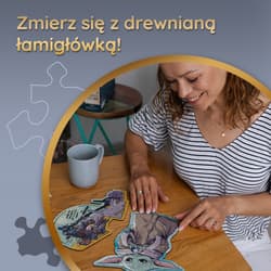 Galeria - zdjęcie nr. 2 - Puzzle160 drewniane konturowe  Grogu 20185