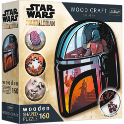 Puzzle160 drewniane konturowe The Mandalorian 20186