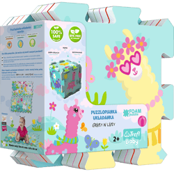 Puzzlopianka układanka Gramy w lamy 61263