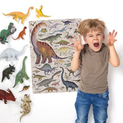 Galeria - zdjęcie nr. 4 - Puzzlove. CzuCzu Dinozaury 200 elementów