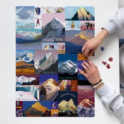 Galeria - zdjęcie nr. 4 - Puzzlove. CzuCzu Góry 8000 m n.p.m. 1000 elementów