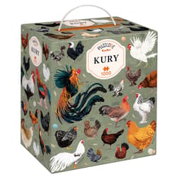 Puzzlove. CzuCzu Kury 1000 elementów