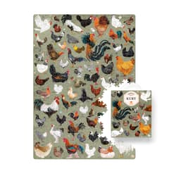 Galeria - zdjęcie nr. 2 - Puzzlove. CzuCzu Kury 1000 elementów