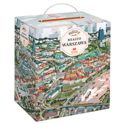 Puzzlove. CzuCzu Miasto Warszawa 1000 elementów